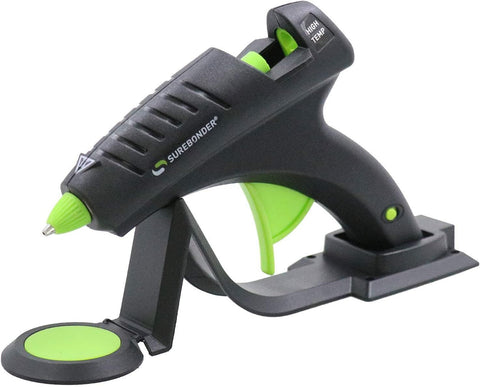 Surebonder Cordless Hot Glue Gun, High Temperature, Full Size, 60W, 50% More Power & Other Strong Materials (Specialty Series CL-800F) & DT-50 All Temperature 50 Glue Sticks, 4-Inch