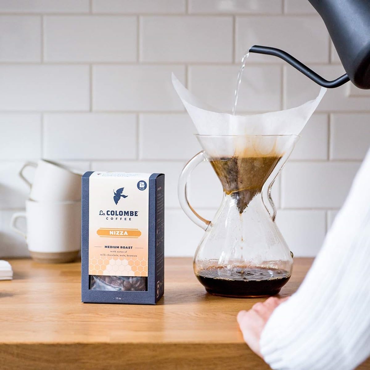 La Colombe Nizza Medium Roast Whole Bean Coffee - 24 Ounce (Pack of 1)