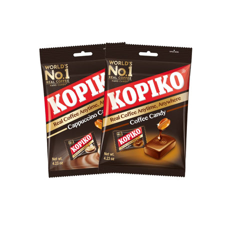 Kopiko Coffee & Cappuccino Candy – Hard Candy from Indonesia (2-Pack)