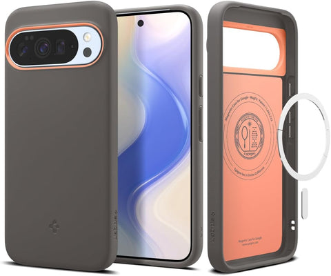 Spigen Nano Pop MagFit for Pixel 10 Pro XL Case, Papaya Gray
