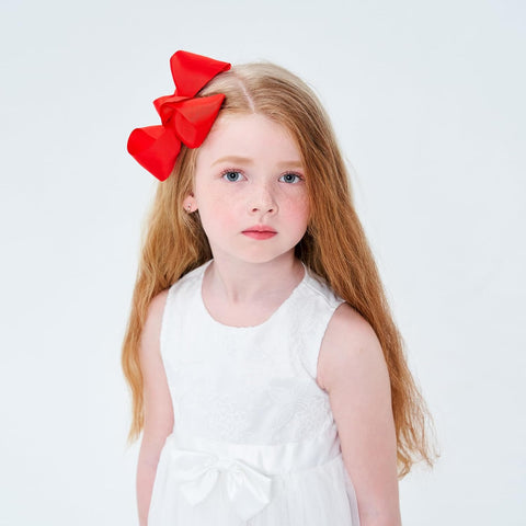 YHXX YLEN Girls Bows Hair Clip 6 Inch Big Hair Bows Clips for Little Girls
