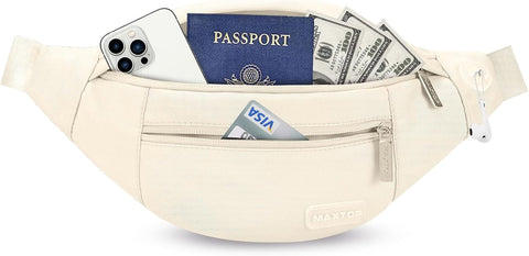 Small Aprocot Cross Body Bag Fashion Shoulder Fanny Pack for Women