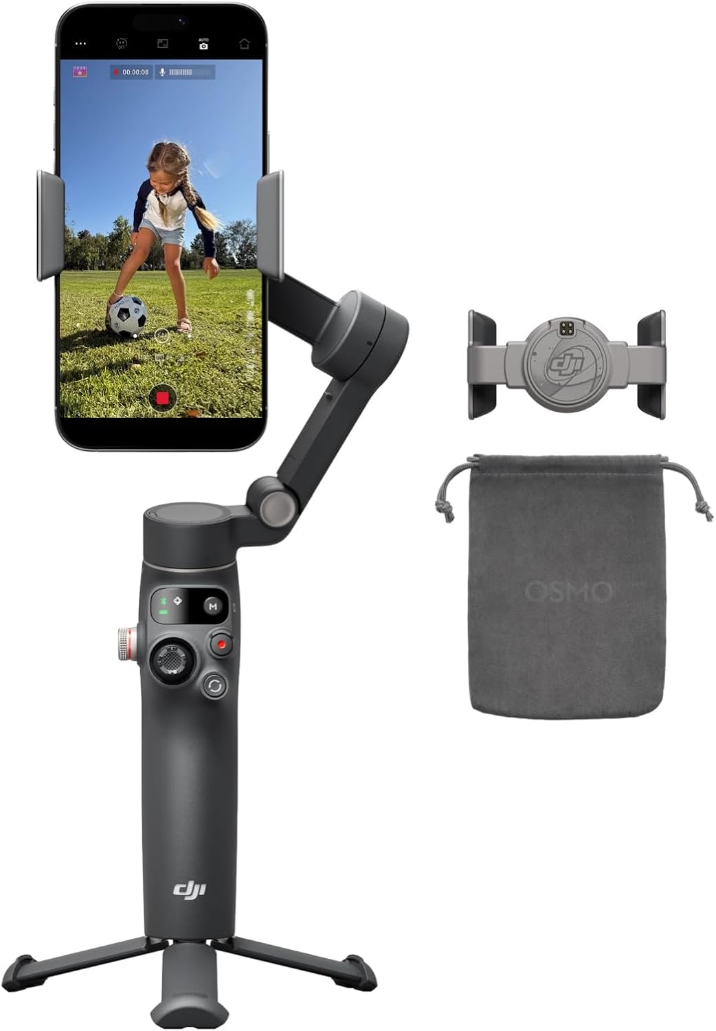DJI Osmo Mobile 8 Standard Combo, Gimbal Stabilizer for Phone