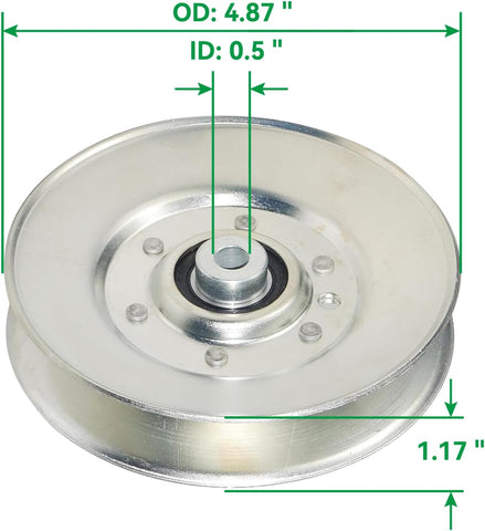756-3045A Idler Pulley for Cub Cadet LT2042 2166 GT2544 Lawn Mower