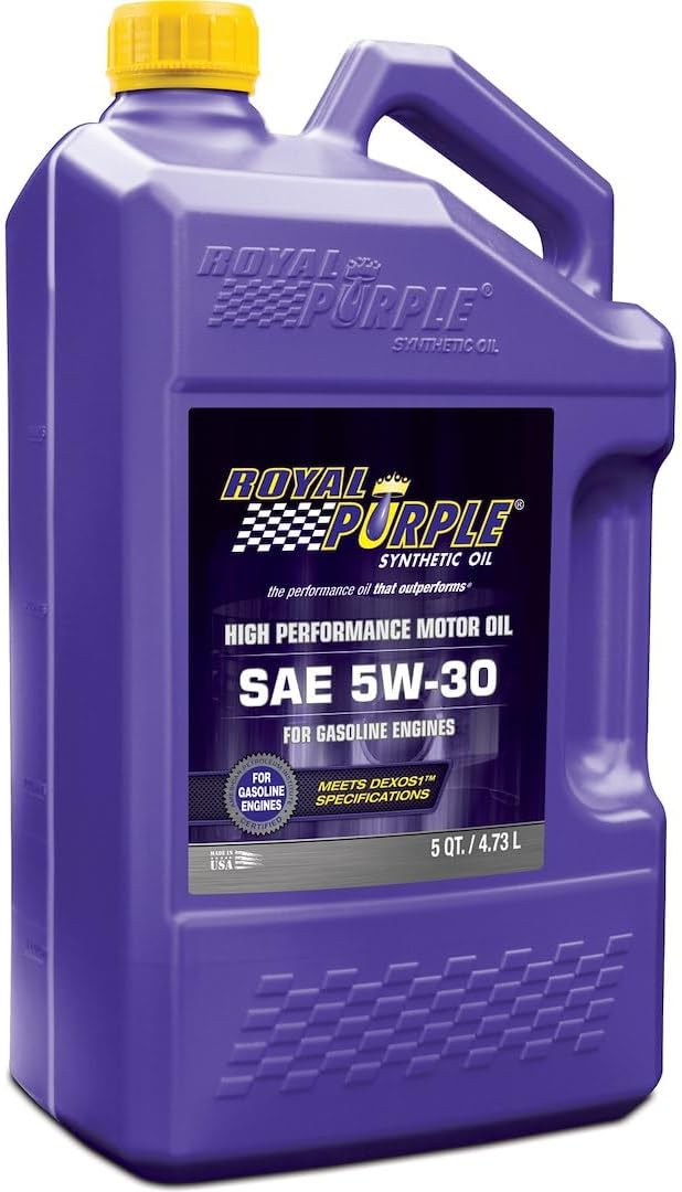 Royal Purple 01030 SAE 30 Heavy Duty High Performance Synthetic Motor Oil - 1 Quart Bottle