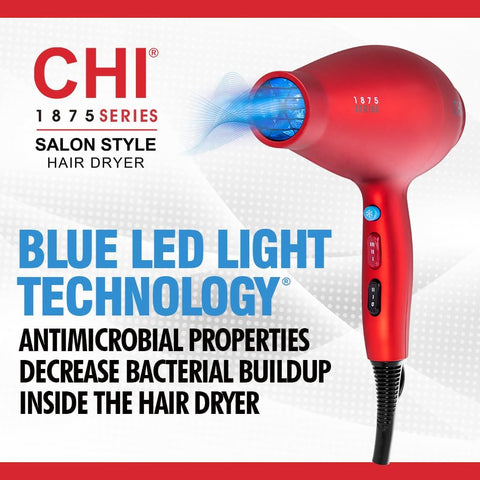 CHI 1875 Series Professional Ionic Hair Dryer with Ceramic Technology
