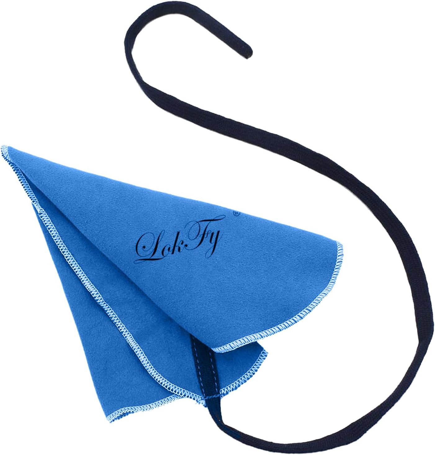 Cleaning Cloth for Inside Tube Suitable for Clarinet Piccolo Flute Sax Saxophone (Blue)