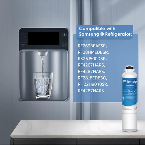 Waterdrop WD-F27 Replacement for Samsung® HAF-CIN/EXP Water Filter, 2 Pack
