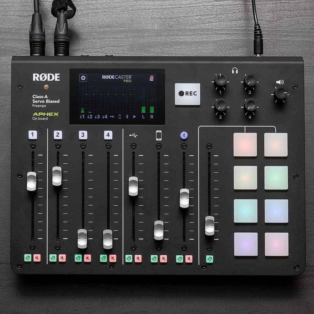 RØDE RØDECaster Pro All-in-One Production Solution for Podcasting