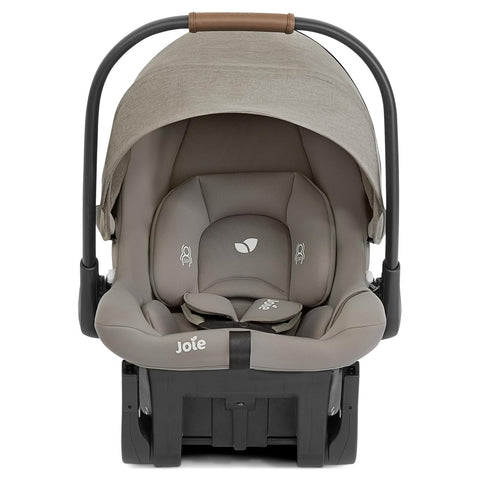Joie Mint Latch Baseless Infant Car Seat – Lightweight, Built-in Rigid Lower Anchor Attachments and Side-Impact Protection – No Base Installation Required, Travel-Friendly Design (Dove)