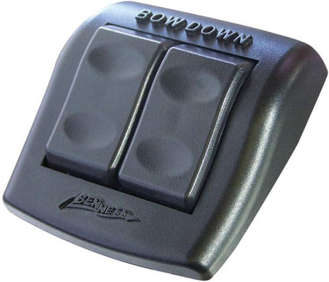 Bennett Marine ES2000 Euro-Style Rocker Switch,Black