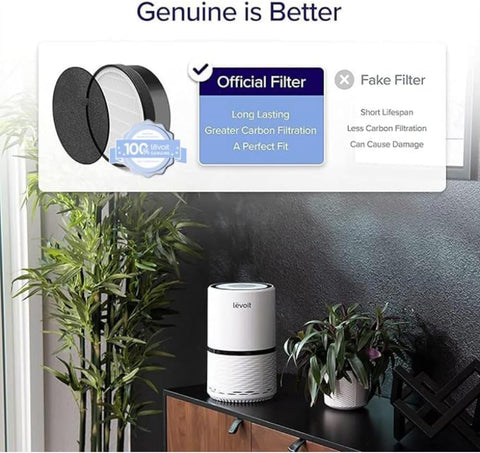 Levoit LV-H132 Air Purifier Replacement Filter, Genuine Air Filters, 1 Pack