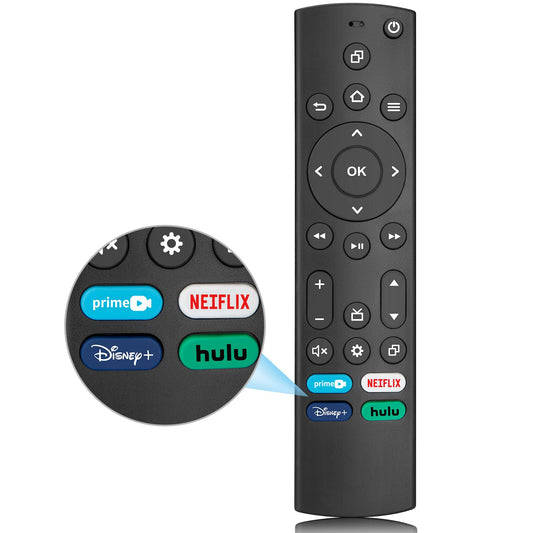 Replacement Remote for All Insignia/Toshiba/Pioneer Smart TVs