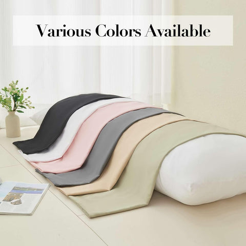 DOWNSTORIA Body Pillow Cover, Ultra Soft Microfiber Long Pillowcase, Envelope Closure Large Pillow Cases 20x54 inch (Pink)
