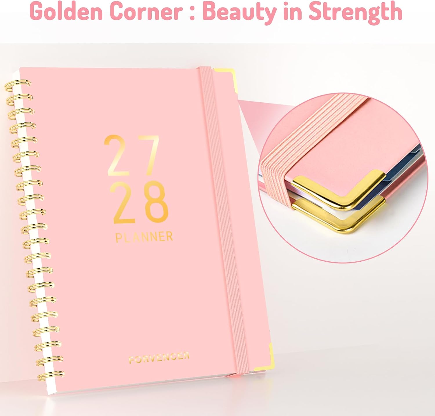 Forvencer Planner 2027-2028, 18 Month Calendar Planner, Jan 2027-June 2028