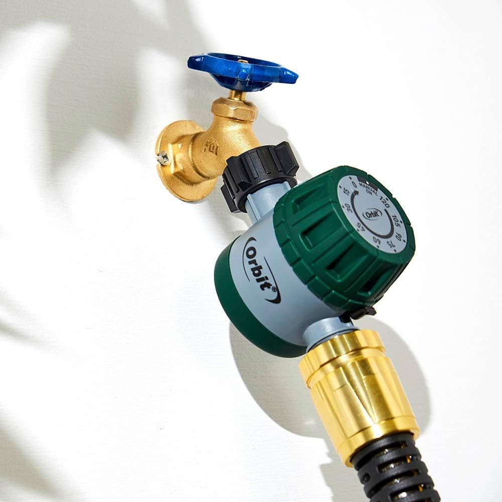 2-Pack Orbit 62034 Mechanical Watering Hose Timer, Colors May Vary (2, Green)