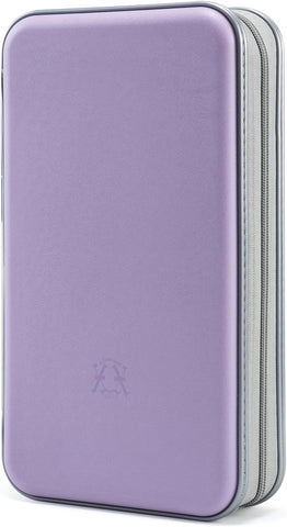 alavisxf xx CD Case, 96 Capacity Hard Plastic Organizer Wallet for Car