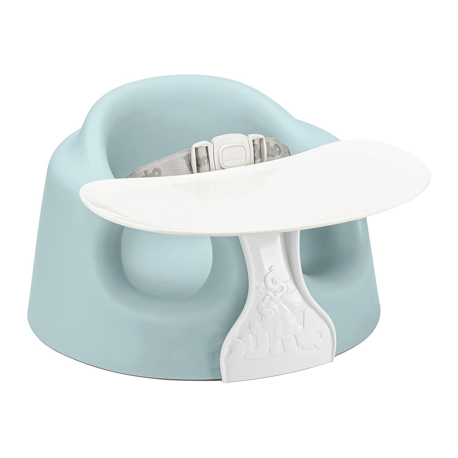Bumbo Baby Soft Foam Floor Seat Plus+ w/Tray, 3 to 12 Mos., Desert Mirage