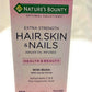 Nature's Bounty Optimal Solutions Extra Strength Hair, Skin and Nails Formula (150 count) (Pack of 4)