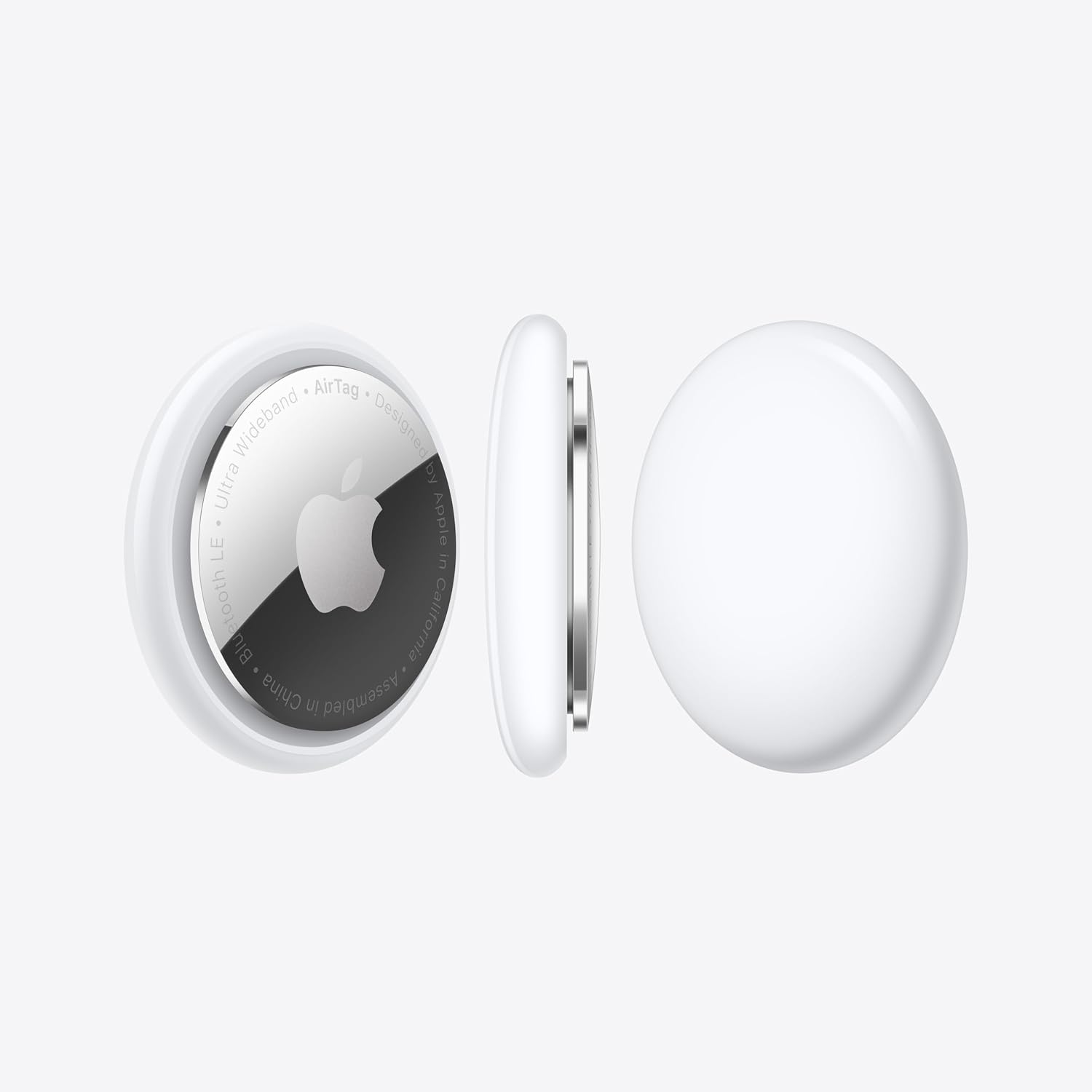 Apple AirTag (1st Generation) - 4 Pack. Keep Track of and find Your Keys, Wallet, Luggage, Backpack, and More. Simple one-tap Set up with iPhone or iPad, Bluetooth