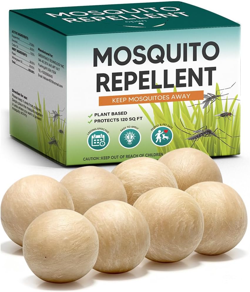AJOQFKTD Mosquito Repellent Outdoor Patio, Mosquito Repellent Indoor 8P