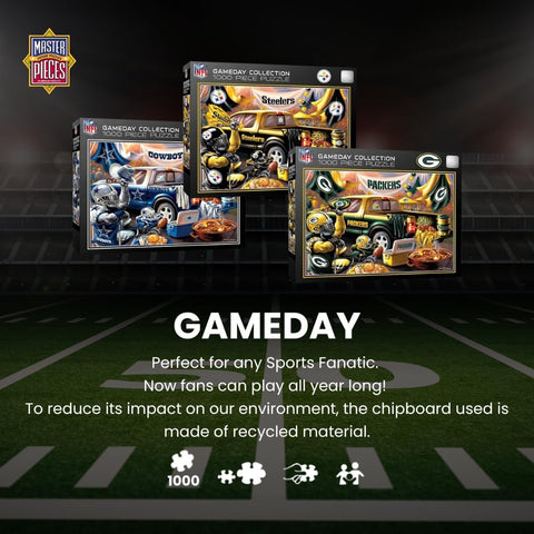 MasterPieces - 1000 Piece Jigsaw Puzzle, NFL Seattle Seahawks, Fun for Adults and Family, Non-Glare Finish, 19.25"x26.75"
