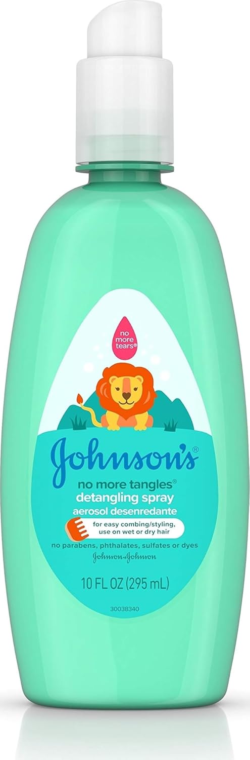 Johnson's Baby No More Tangles Detangling Spray, 10 Ounce