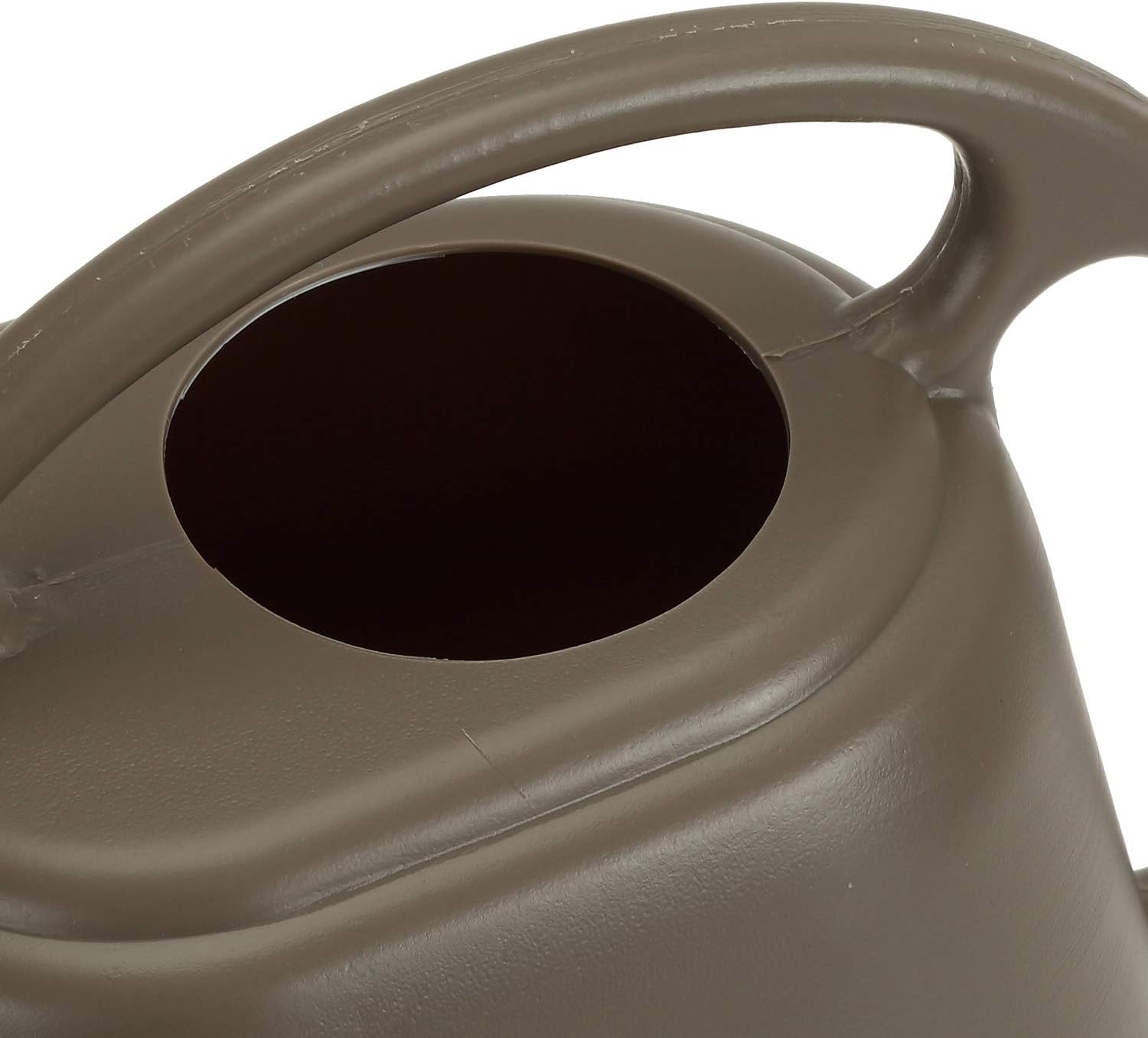 Fasmov Plastic Watering Can, 1-Gallon, Deep Gray
