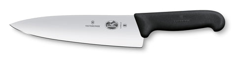 Victorinox Swiss Army 5.2063.20-X14 Fibrox Chef's Knife Black 8 in