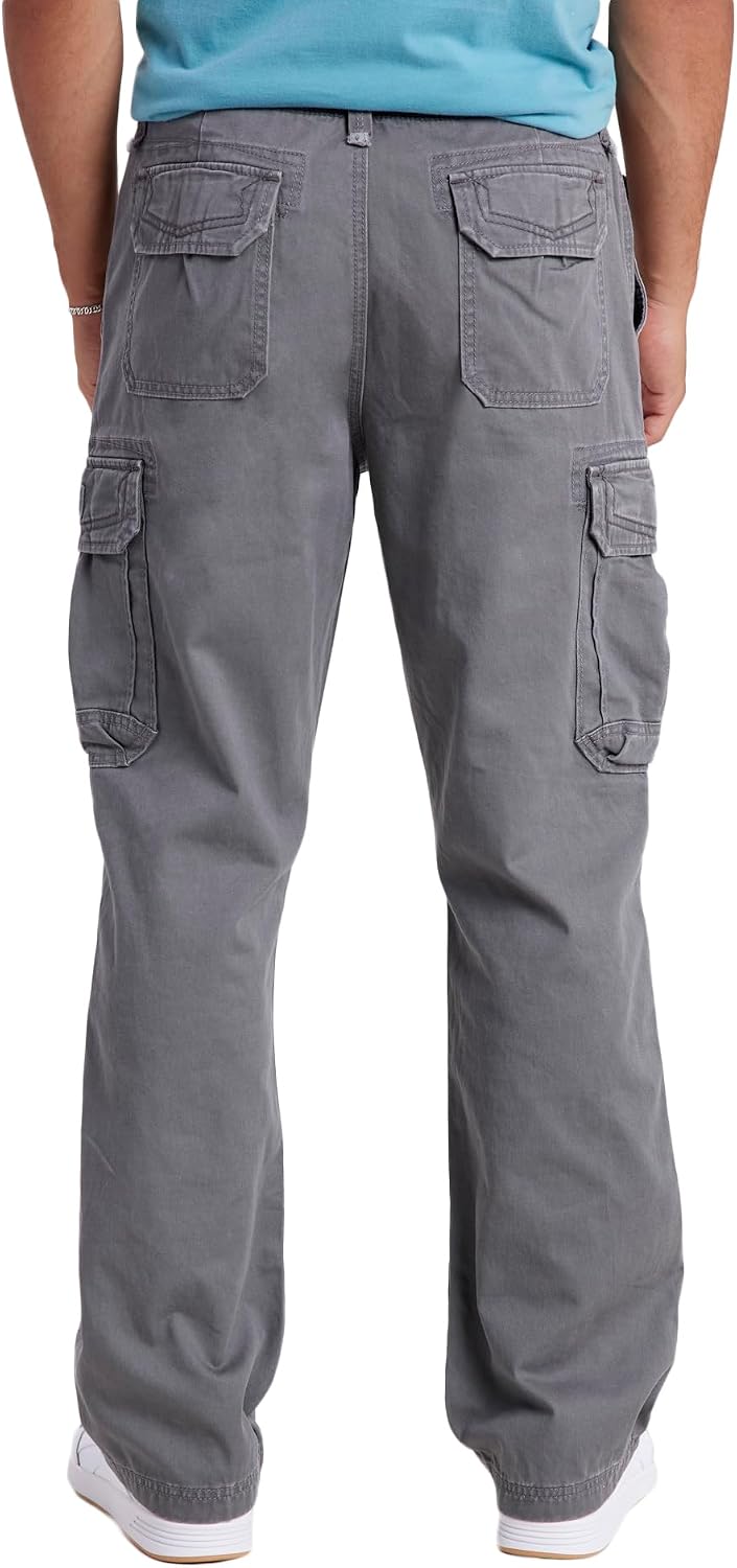 UNIONBAY Men's Survivor Iv Relaxed Fit Cargo Pant-Reg and Big and Tall Sizes