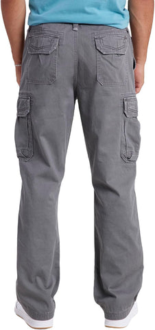 UNIONBAY Men's Survivor Iv Relaxed Fit Cargo Pant-Reg and Big and Tall Sizes