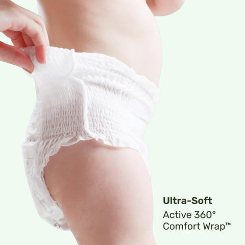 Parasol Size 4 (2T-3T) Chlorine-Free Pull-On Diaper Pants, 96 Count