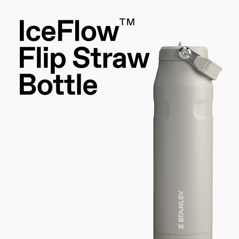 STANLEY IceFlow Flip Straw 2.0 Bottle, 24 oz, Sorbet Garden