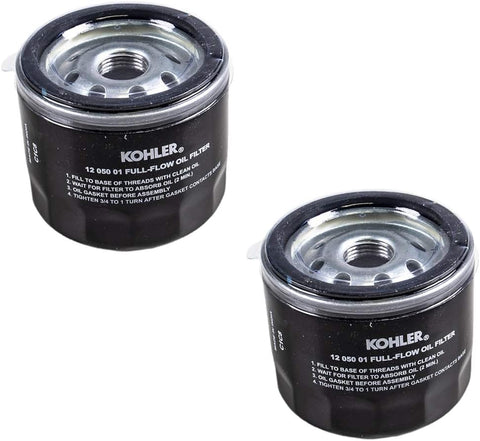 Set of 2 KOHLER 12 050 01-S Engine Oil Filter