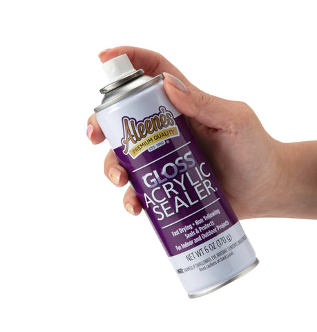 Aleene's Spray Acrylic Sealer, Gloss Clear Finish, 6 oz