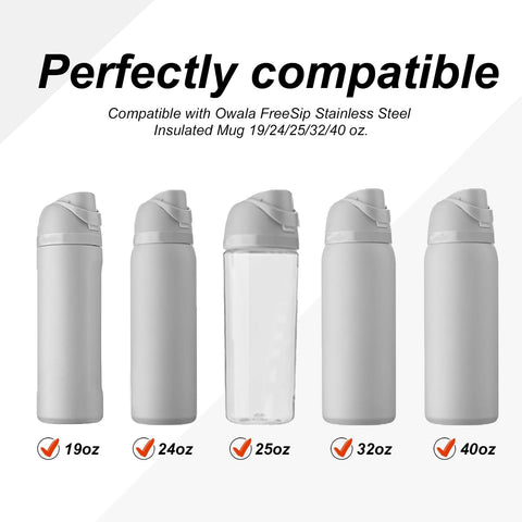 PEUTIER Replacement Stopper Compatible with Owala FreeSip 24oz 32oz