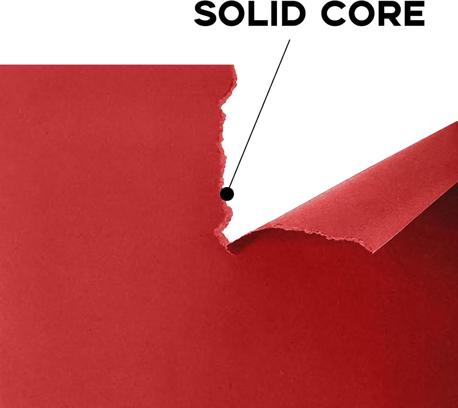 Goefun 50 Pack Red Cardstock 8.5 x 11 65lb Printer Paper