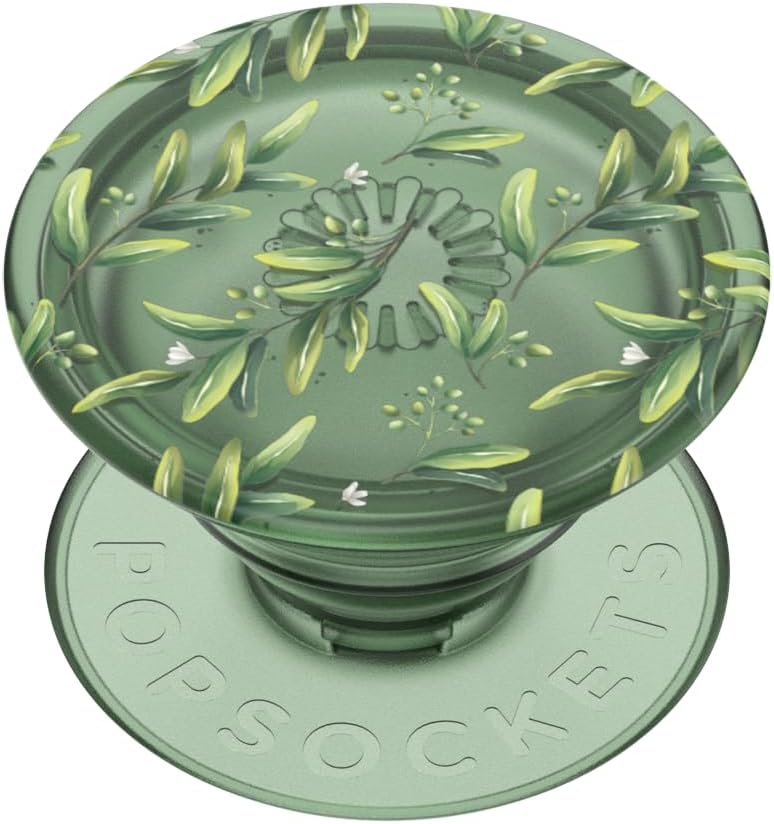 PopSockets Adhesive Phone Grip, Holder- Olive