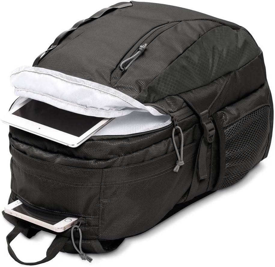 JanSport 32L Agave Hiking Backpack - 15 In Laptop, Black