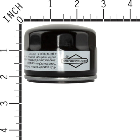 Briggs & Stratton 492932S Genuine Oil Filter, Short 2-1/4"