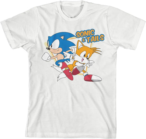 Sonic The Hedgehog 3-Pack Boy's Crew Neck Short Sleeve T-Shirt Combo Set
