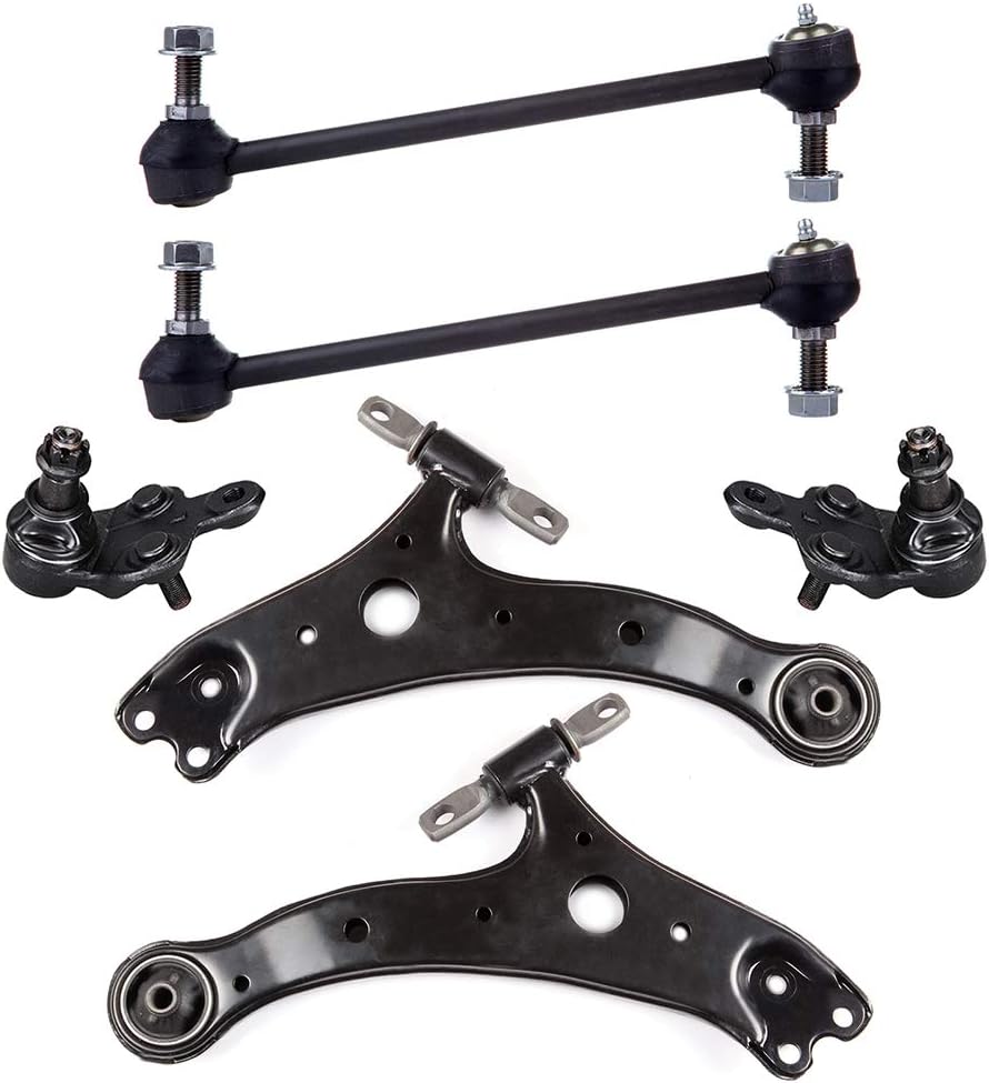 6pc Suspension Kit Control Arm Replacement for Camry 02-06 for Highlander
