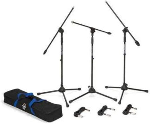 Samson BL3VP Boom Stand and Cable (3-Pack)