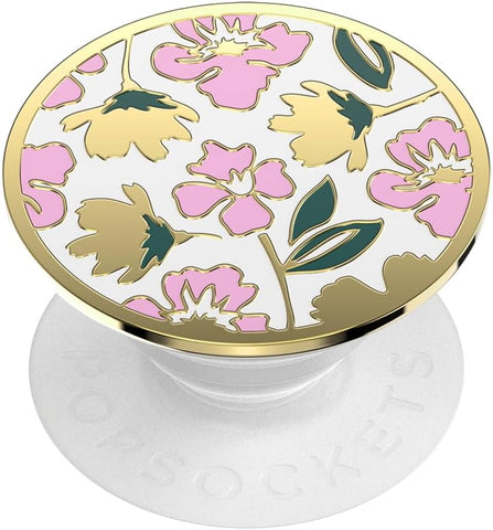 PopSockets Phone Grip for MagSafe, Magnetic Holder- Alum Radial Gold