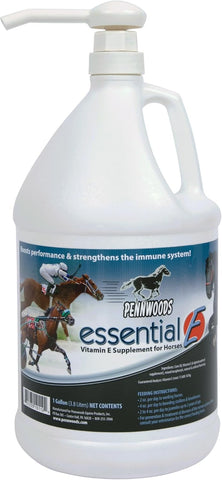 Pennwoods Essential E: Equine Vitamin E Horse Supplement, 1 Gallon