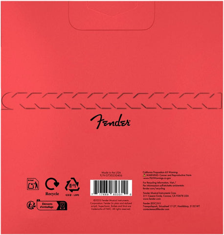 Fender Super 250 Electric Guitar Strings, Nickel Plated Steel, Ball End, 250R .010-.046