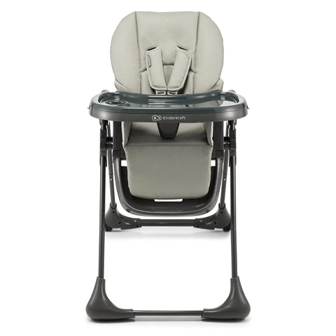 Kinderkraft Tummie 2-in-1 High Chair, Gray