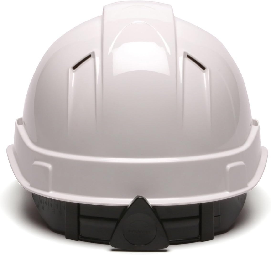Pyramex Ridgeline Cap Style Hard Hat, 4-Point Ratchet, Vented