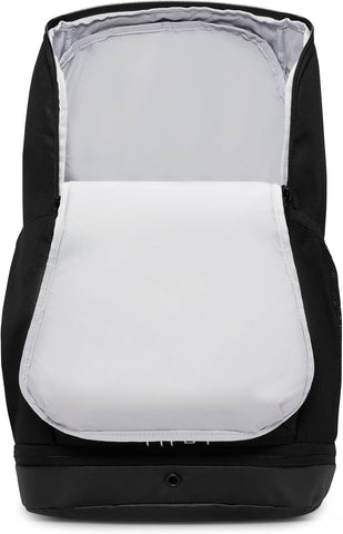 Nike, Unisex, Varsity Elite Backpack (32L), Black/Black/Metallic Silver, One Size