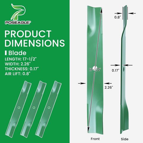 115-5059-03 Toro Mower Blades for Toro Timecutter 50 Inch Blades